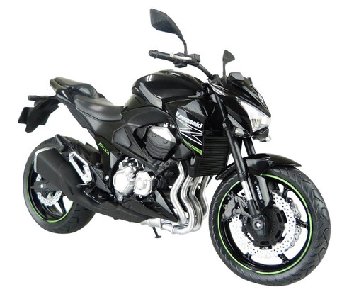 Aoshima Skynet 85660 Kawasaki Z800 Black 1/12 Scale Model