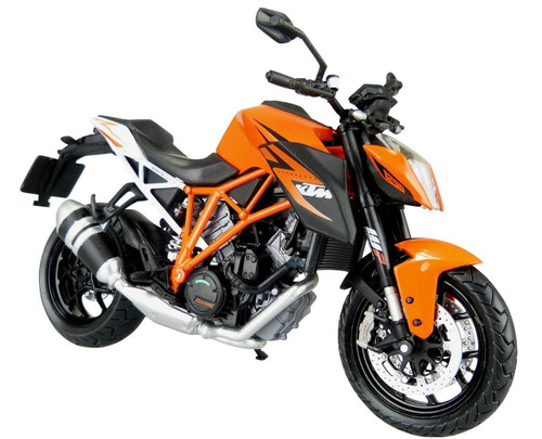 Aoshima Skynet 85677 KTM 1290 Super Duke R Orange 1/12 Scale Model