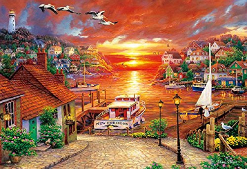 APPLEONE Jigsaw Puzzle 300-325 Chuck Pinson New Horizon (300 Pieces)
