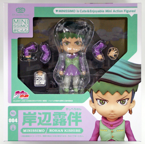 Di molto bene Minissimo TV Anime Jojo's Bizarre Adventure Kishibe Rohan Figure