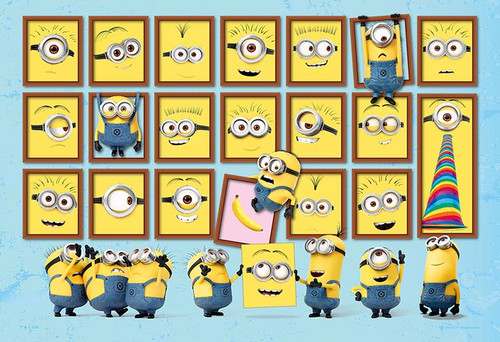 Yanoman Jigsaw Puzzle 03-854 Minions Goggles (300 Pieces)