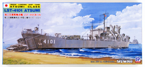 Pit-Road Skywave J-18 JMSDF LST-4101 Atsumi 1/700 scale kit