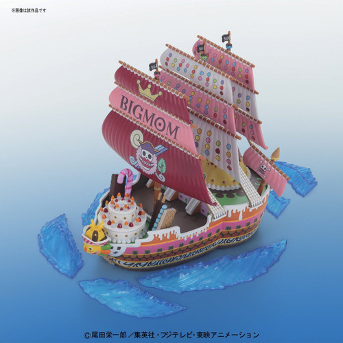 Bandai ONE PIECE GRAND SHIP COLLECTION 163879 Queen Mama Chanter Non-scale Plastic Model Kit