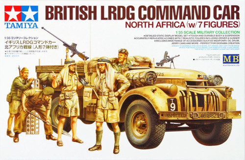 Tamiya 32407 British LRDG Command Car North Africa (w/7 Figures) 1/35 scale