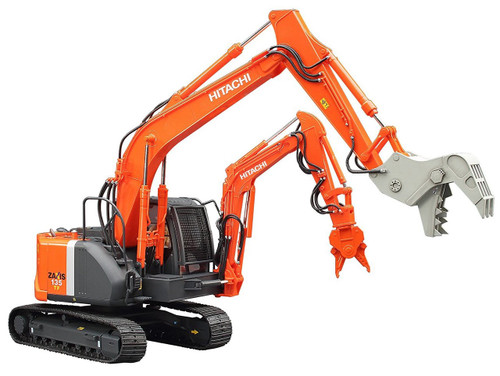 Hasegawa SP361 Double Arm Working Machine Astaco NEO Crusher / Steel Cutter 1/35 scale kit