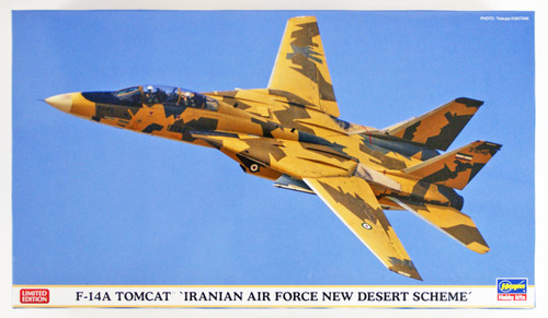 Hasegawa 02242 F-14A Tomcat "Iranian Air Froce New Desert Scheme" 1/72 scale kit