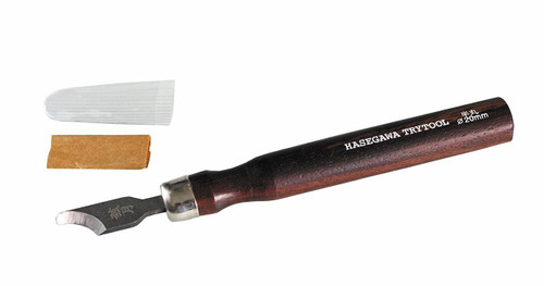 Hasegawa TT-112 Semicircular Blade Chisel (20mm) (Yasugi Special Steel KIGAMI)