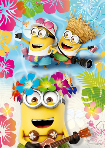 Yanoman Prism Art Jigsaw Puzzle 61-43 Despicable Me 3 Tropical Minions (108 Pieces)
