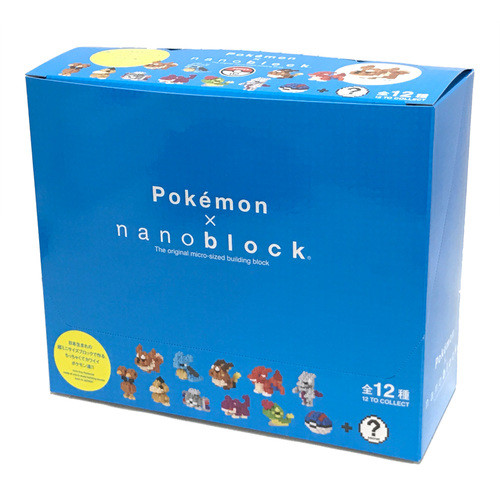 Kawada Pokemon x nanoblock mini Pocket Monster Series 02 Complete Set