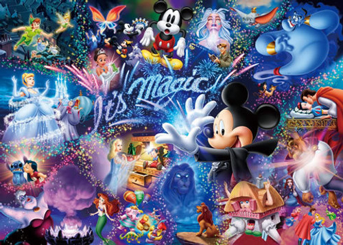 Tenyo Japan Jigsaw Puzzle D-1000-384 Disney It's Magic! (1000 Pieces)