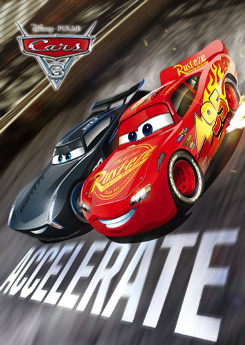 Tenyo Japan Jigsaw Puzzle D-300-291 Disney Cars 3 McQueen & Storm (300 Pieces)