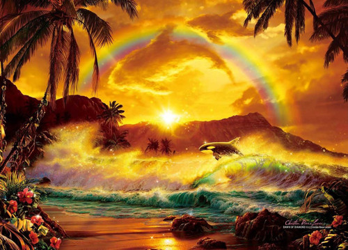 Epoch Jigsaw Puzzle 54-705 Lassen Dawn of Diamond II (2000 S-Pieces)