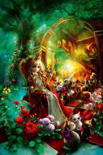 APPLEONE Jigsaw Puzzle 300-331 SHU Queen Alice (300 Pieces)