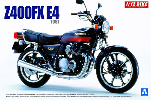 Aoshima 54291 Bike 46 KAWASAKI Z400FX E4 1/12 scale kit