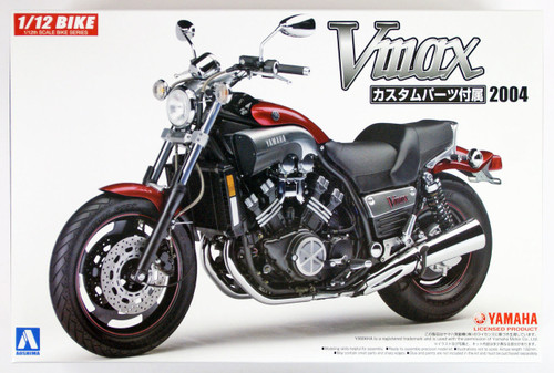 Aoshima 54307 Bike 47 YAMAHA Vmax with CUSTOM PARTS 1/12 Scale Kit