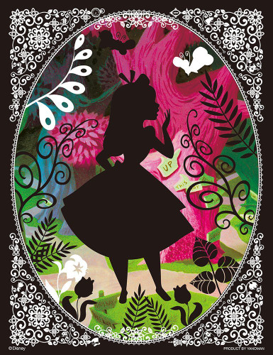 Yanoman Jigsaw Puzzle 42-42 Disney Alice in Wonderland (300 Small Pieces)