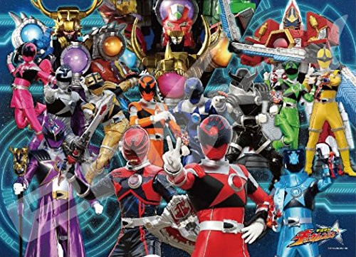 Ensky Jigsaw Puzzle 300-L541 Uchu Sentai Kyuranger (300 L-Pieces)