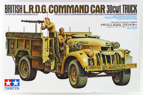 Tamiya 35092 British L.R.D.G Command Car 30cwt Truck