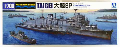 Aoshima Waterline 51818 IJN Submarine Depot Ship TAIGEI SP 1/700 Scale Kit