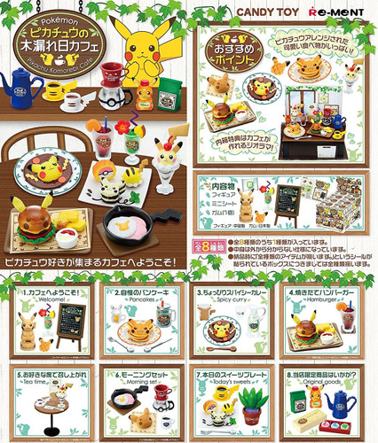 1. Welcome!
2. Pancakes
3. Spicy Curry
4. Hamburger
5. Tea time
6. Morning Set
7. Today's sweets
8. Original goods
