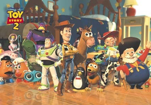 Tenyo Japan Jigsaw Puzzle D-108-863 Disney Toy Story (108 Pieces)