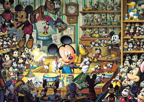 Tenyo Japan Jigsaw Puzzle D-108-938 Disney Mickey Mouse (108 Pieces)