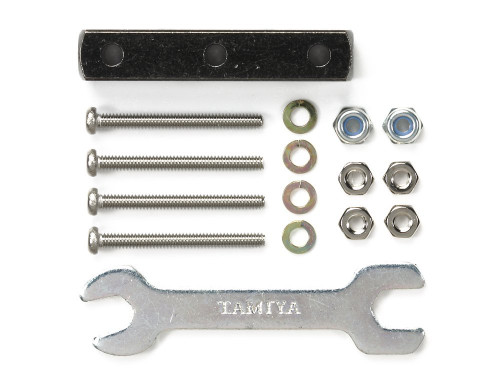 Tamiya 95343 Mini 4WD Mass Damper Block 6 x 6 x 32 mm/Black