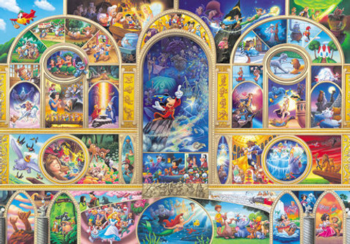Tenyo Japan Jigsaw Puzzle D-108-988 Disney All Characters (108 Pieces)