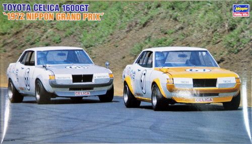 Hasegawa HR07 TOYOTA CELICA 1600GT 1972 Japan Grand Prix 1/24 Scale Kit