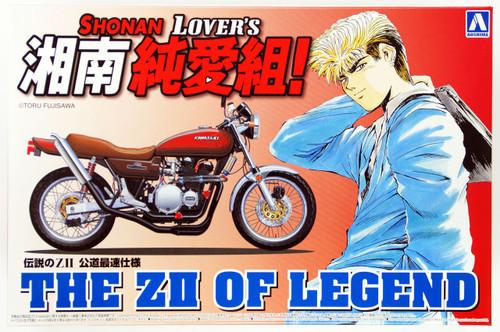 Aoshima 05613 Shonan Lovers GTO The ZII of Legend" Motorcycle 1/12 scale kit"