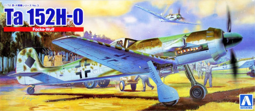 Aoshima 16503 Focke Wulf Ta152 H-0 1/72 scale kit