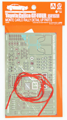 Aoshima 84236 Toyota Celica GT-Four ST165 Monte Carlo Rally Photo Etched Parts 1/24 Scale