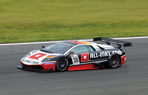 Aoshima 07143 Lamborghini Murcielago R-SV 2011 GT1 Zolder #38 1/24 scale kit