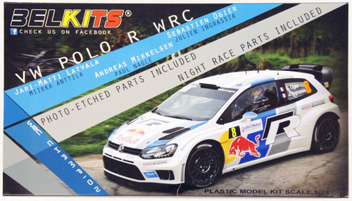 Aoshima (BELKITS) 97373 Volkswagen Polo R WRC 1/24 scale kit