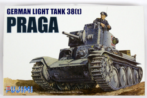 Fujimi WA04 World Armor German Light Tank 38t Praga" 1/76 scale kit "