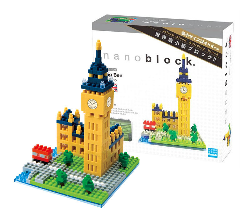 Kawada NBH-029 nanoblock London Big Ben - Plaza Japan