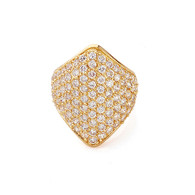  Gold Pave Ring