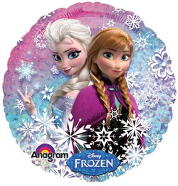 Frozen Anna & Elsa Round