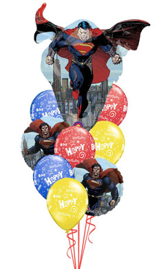 Superman Birthday Bouquet