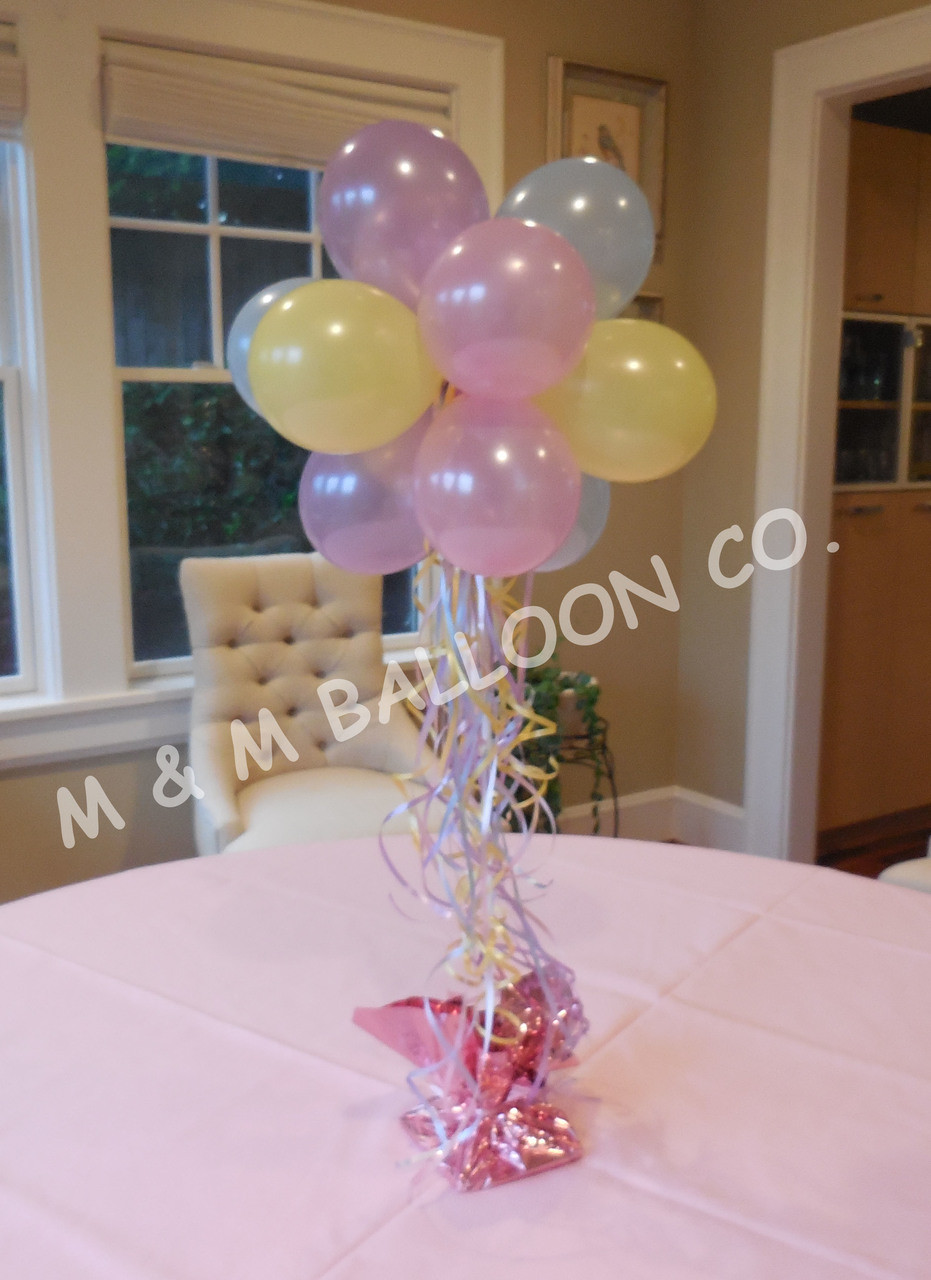 how to make balloon topiary centerpieces