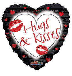 Hugs & Kisses Heart