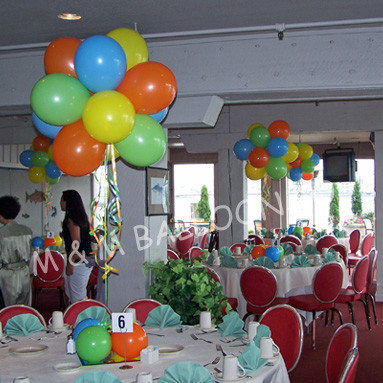 how to make balloon topiary centerpieces