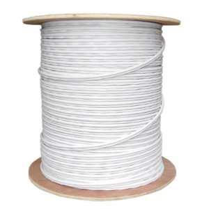 FiveStarCable 1000 Ft. 500 Ft. RG59 Siamese CCTV Combo Coaxial Cable -  20AWG RG59 + 18/2 18AWG Power - DigiHiTech