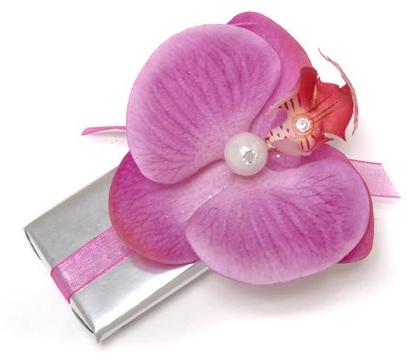 Mirelli Chocolate Favors, Orchid