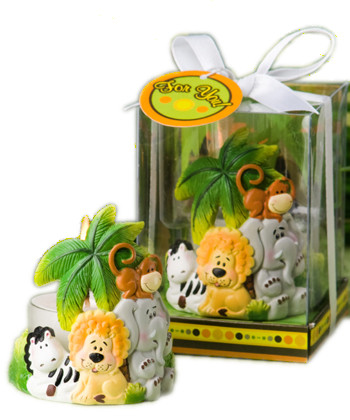 Jungle Critters Candle Favors