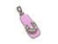 Rhinestone Flip-Flop Charm Pendant, Pink