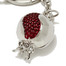 Pomegranate Key Chain Close Up