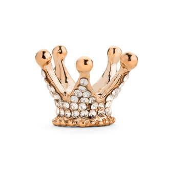 3D Crown Studded w. Rhinestones