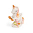 Baby Shower Unicorn Ceramic Pink Figurine Rainbow Colors