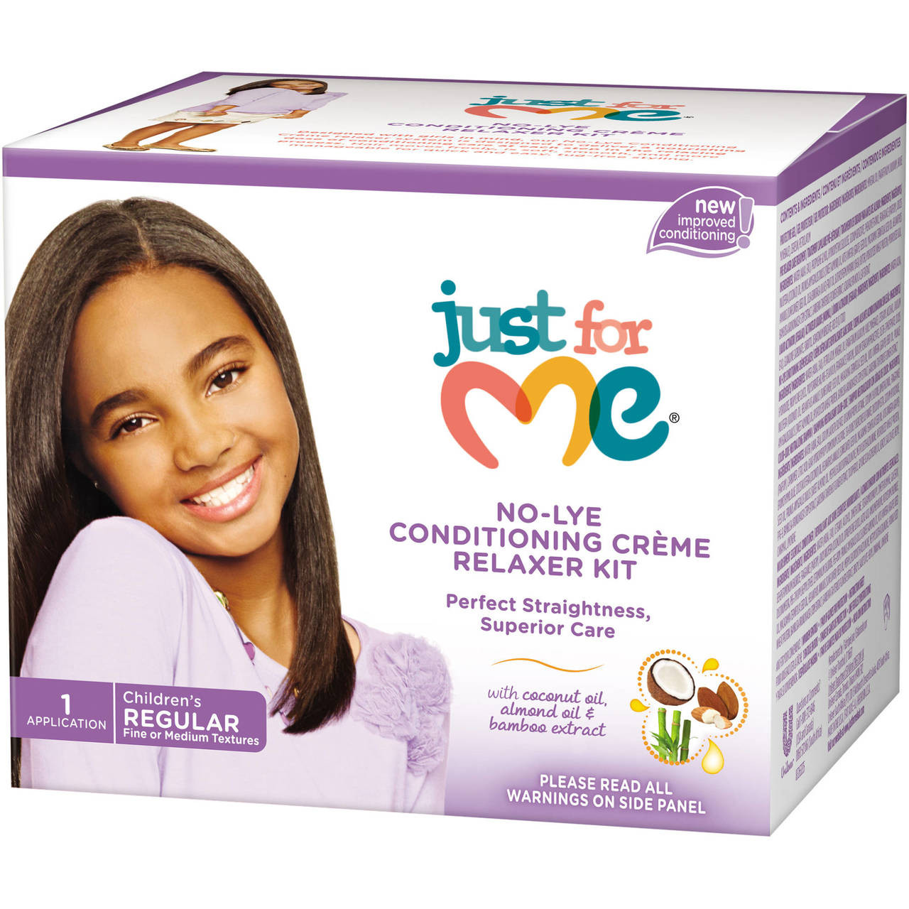 Just For Me No Lye Relaxer Kit Regular The Glamour Shop